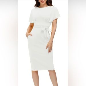 Jasambac Bodycon Pencil Dress, L